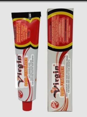 VIRGIN Hair Fertilizer Anti Dandruff & Conditioning hair Cream* New & Boxed
